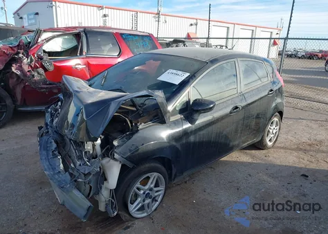 2017 Ford Fiesta Se из США, поврежденный, VIN 3FADP4EJ9HM153965